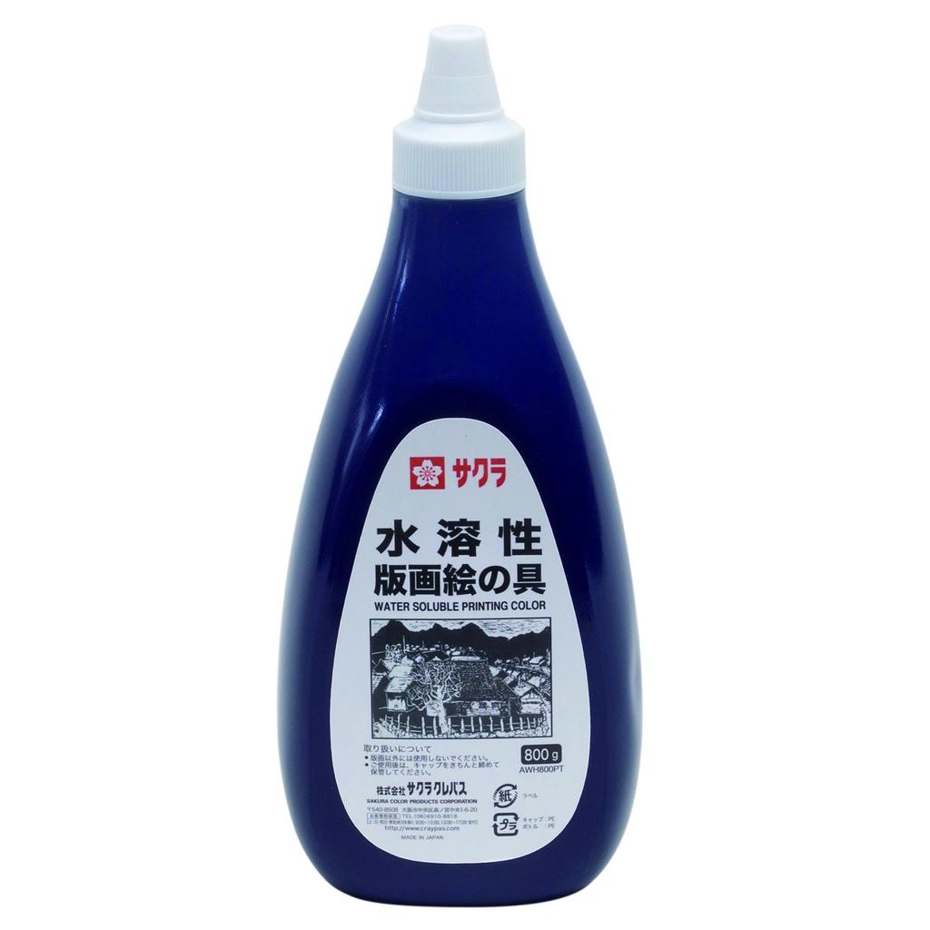 Sakura Printmaking Indigo Cray-Pas Water-Soluble Paint, Blue, 800g, AWH800PT#43