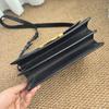 [Gebraucht] Gancini Schwarze Leder Crossbody Tasche - Sehr Gut #13VHABV