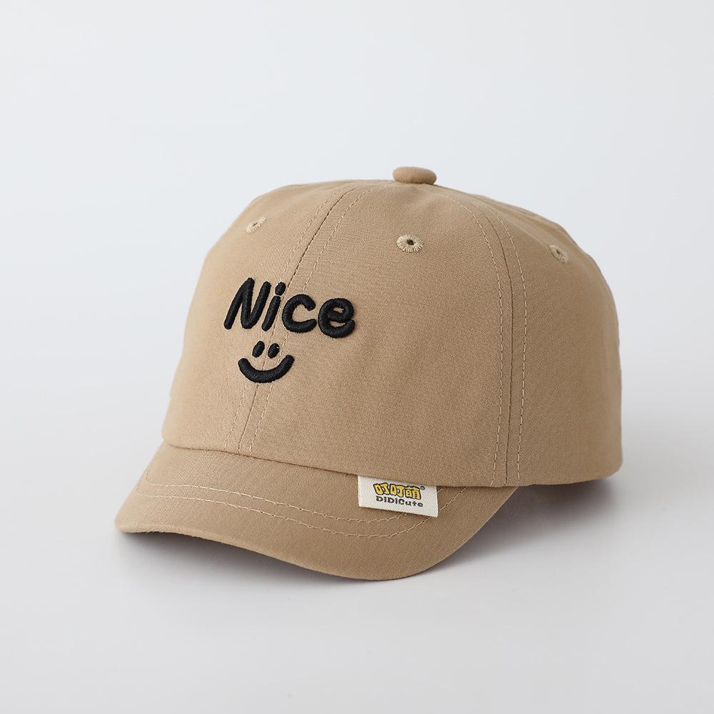 

Unisex Baby Sun Protection Duckbill Cap - Spring/Autumn Korean Style with Letter Design 7 months - 3 years (46-50 cm)