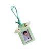 Angel Wings PU Leather Card Holder: 3-Inch Protection Cover for Campus and Bus Access