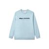 Letter Print Knit Pullover Sweatshirt Men Sweatshirt Navy-Blue F11M238202F-LB