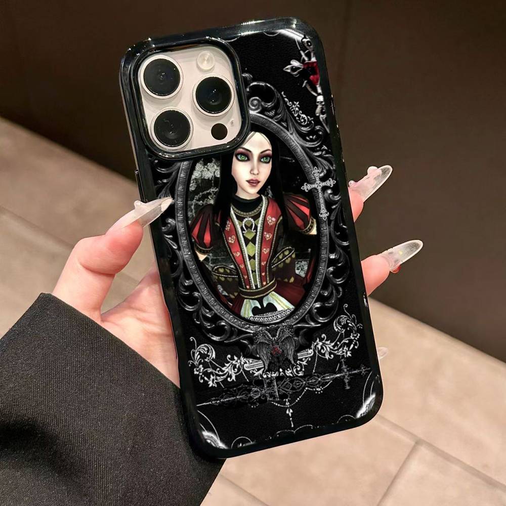 Popular Game A-Alice M-Madness R-Returns For IPhone 17 16 Pro Max Air 15 14 13 12 Mini Plus 11 Hard PC+TPU Phone Back Cover