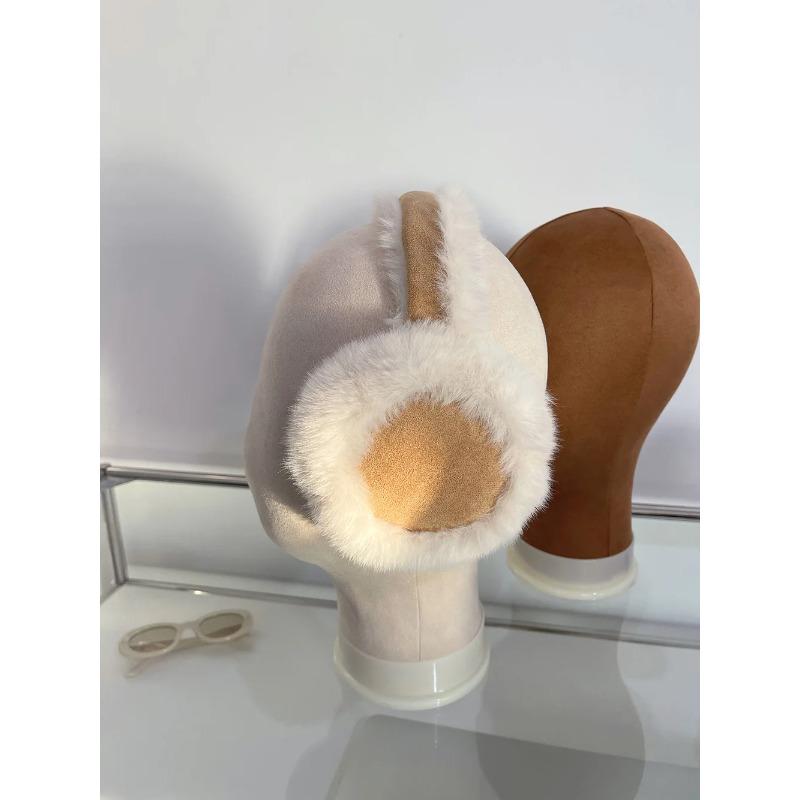Plush Earmuffs Warmer Foldable Soft Ear Cover for Women Men Winter Earflap Outdoor Cold Protection Ear Pads Ear-Muffs Ear Cover