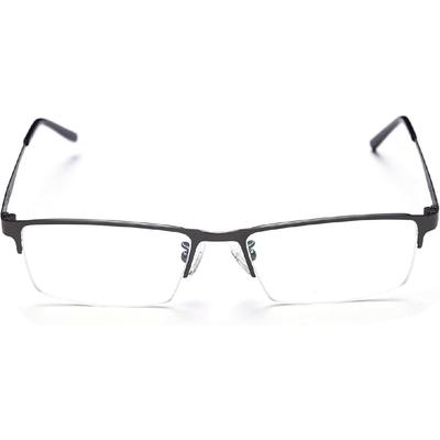 Nearsighted Glasses Half Frame Titanium Alloy Myopia Glasses