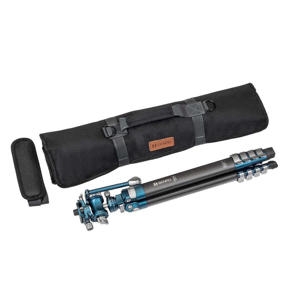 BENRO Cyanbird Carbon Fiber Travel Camera Video Video Ultra with Storage Lever Dedicated Bag for Video and Landscape TCBC15FS20PROC Tripod, Tripod,