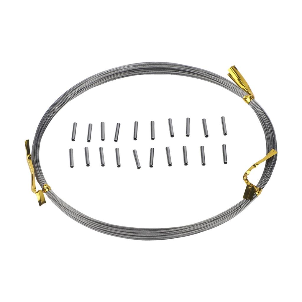 304 Stainless Steel Fishing Leader Wire Stainless Steel Line 7x7 Construction