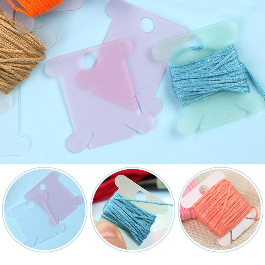 Winding Board Floss Bobbins Cord Spool Wire Winder Multipurpose Simply Used Stitch Embroidery DIY Prop Storage