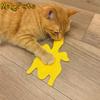 Cartoon Cat Teeth Grinding Toys Bite Resistant Wear Resistant Kitten Chewing Toy Turtle/Duck Shape Cat Mint Toys For Cats Kitten