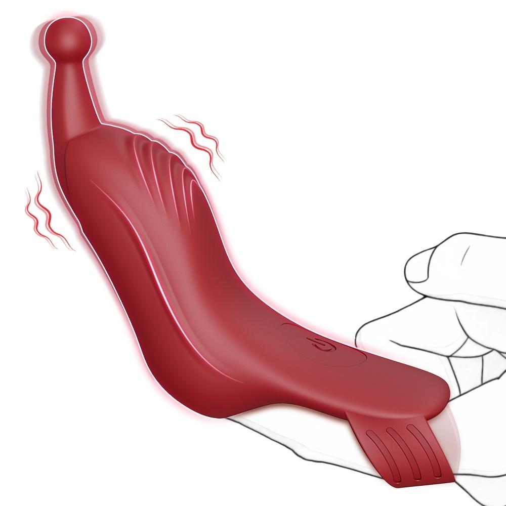 Finger Trigger G-Spot Vibrator Couple Flirting Vibrating Massager Female Masturbator Sex Toys Rechargeable Silicone Material For Women