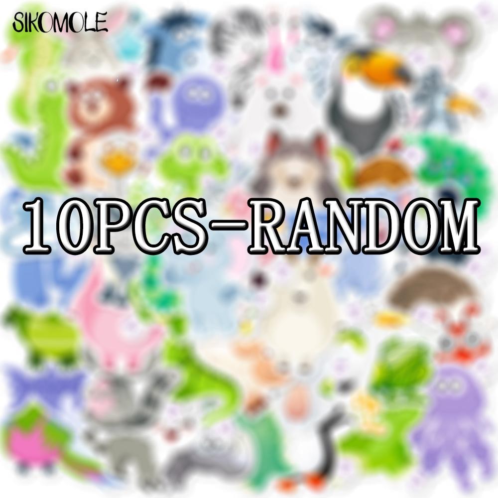 10 30 50Pcs Cartoon Cute Little Animals For Children Stickers Book Diy Skateboard Toy Guitar Luggage Decoration Graffiti Sticker
