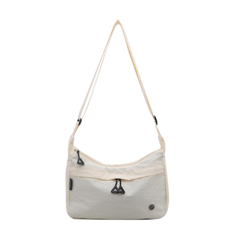 Nylon Crossbody Bag For Women With Large Capacity And Zipper Closure For Daily Use