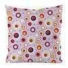 Nordic Geometric Spot Pattern Digital Printing Short Plush Pillow Covers For Car Sofa Office Cushion Cover Home Goods