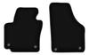 Tapetes de veludo frontais básicos para piso: Minivan Volkswagen Golf Plus (2005-2014)