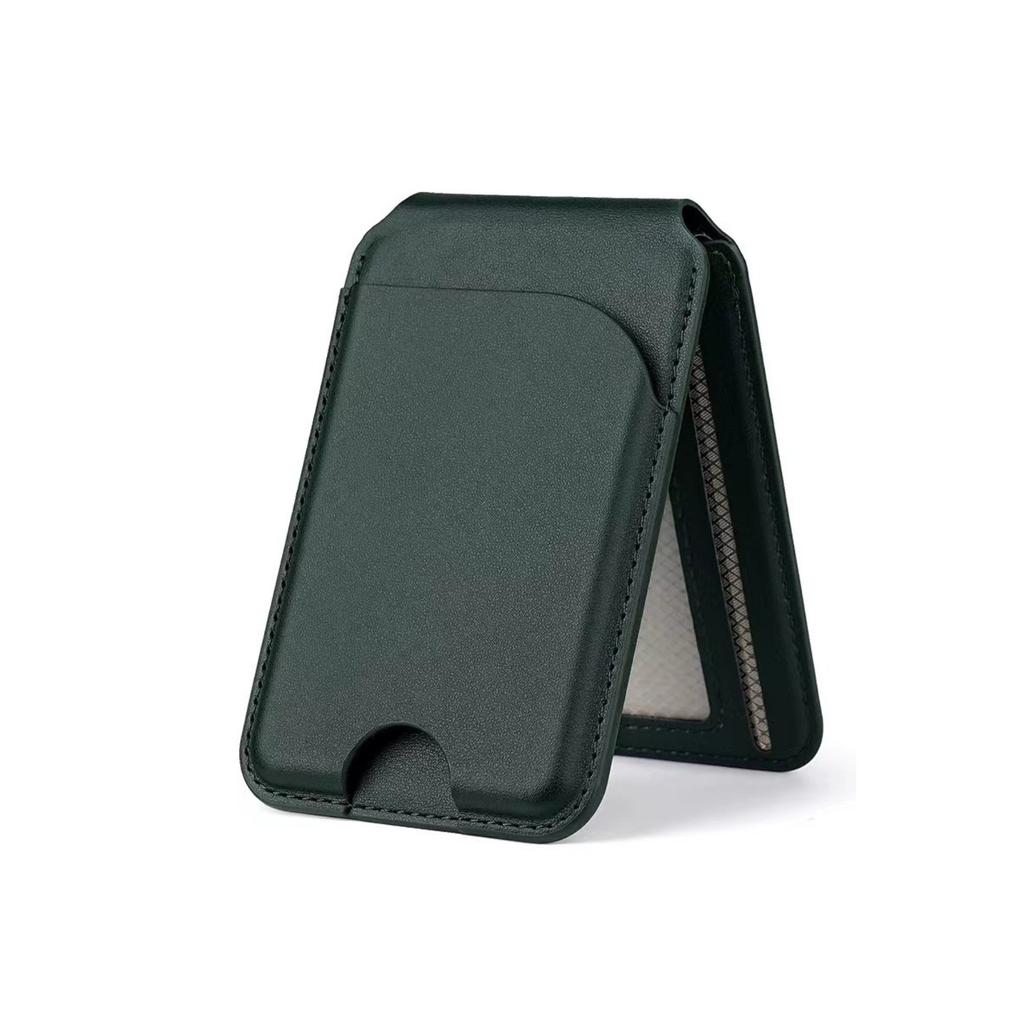 Magnetic Wallet Card Holder For IPhone 16 Pro Max/15Pro/14Pro/13/12 Series Compatible With Magsafe Contains 5 Card Slots Design