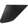 Front Right Door Mirror Corner Mudguard Triangle Cover for Honda Fit 2009-2013 No.75490-TF0-Y01 Plastic Black