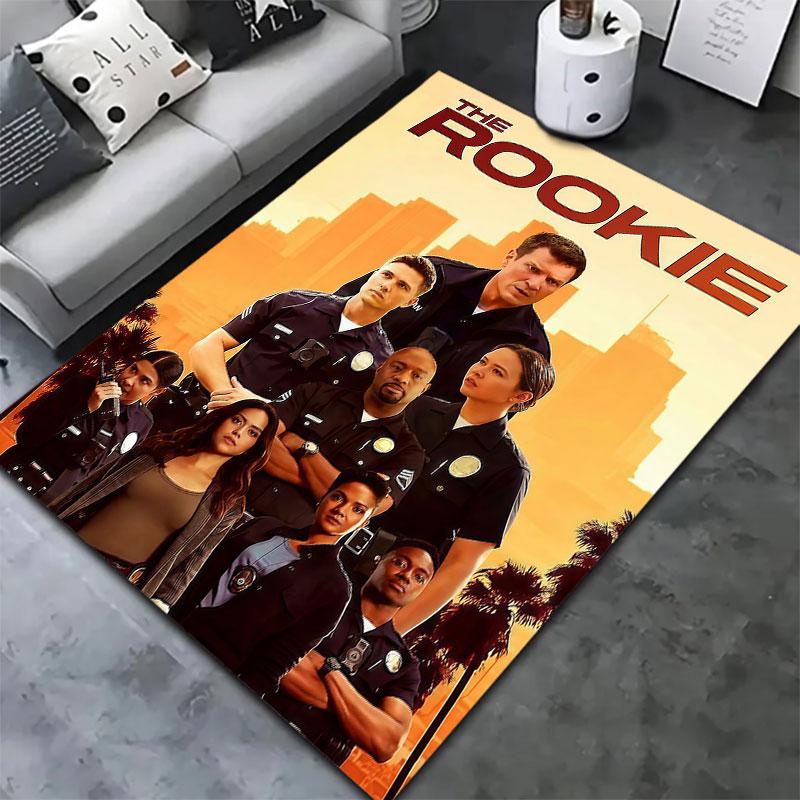 THE ROOKIE Carpet Rug for Living Room Bedroom Home Sofa Decoration,Kids play Non-slip Floor Mat