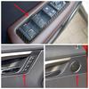 Carbon Fiber Stickers Car Interior Decorative Cover Trim Strips Decal Stickers For Lexus RX300 200 16-19 Car Styling