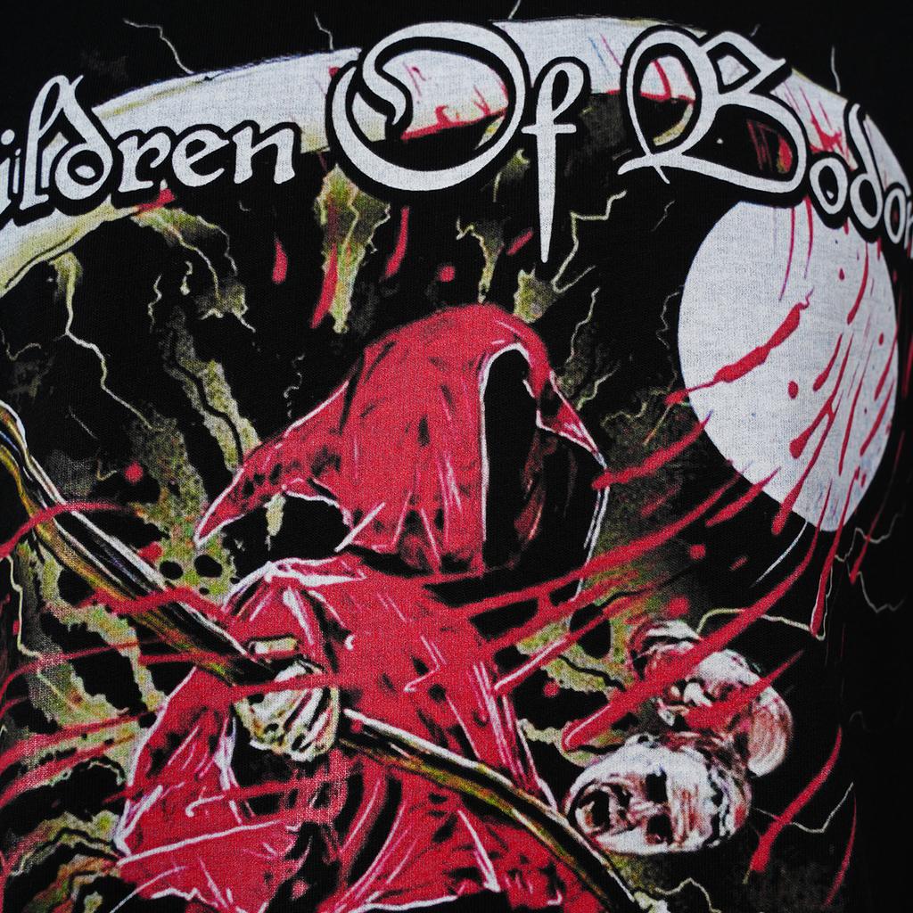 Children of Bodom Short-sleeved Men's Melody Power Metal Print Cotton T-shirt High-end Luxury Is for Both Men and Women Top Y2k