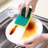 Extra Thick Double-Sided Scouring Pad: Large Sponge for Washing Pots and Dishes, Kitchen Magic Eraser