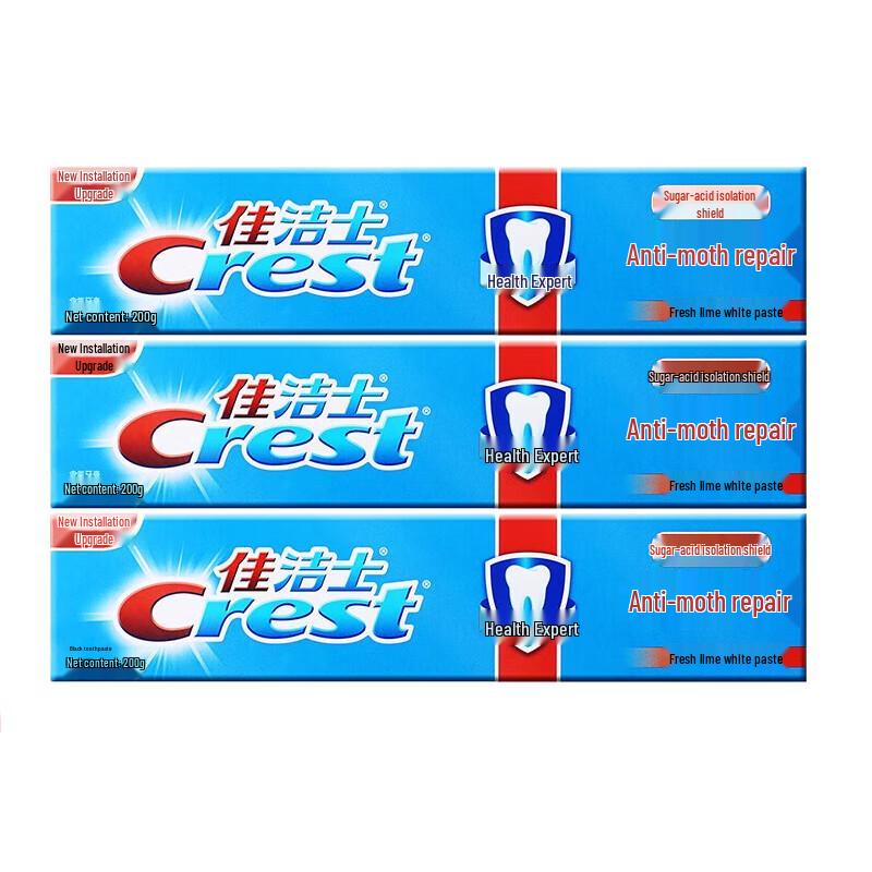Зубная паста Crest Fresh Lime против кариеса, 200 г, 3 шт.