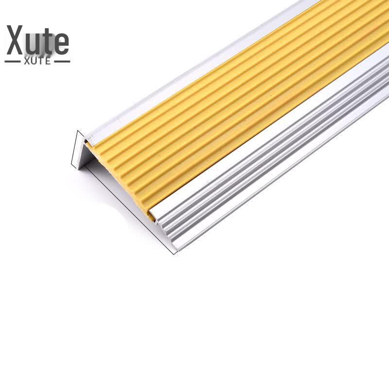 L-Shaped Aluminum Anti-Slip Stair Nosing Trim