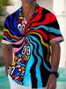 Europe and the United States Hot-selling Summer New Hawaiian Shirt Youth Men's Fashion 1D Digital Printing Source