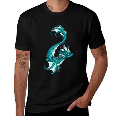 T Shirts Cotton Man Shirts T-Shirt for Man Funny Graphic Water for Pack T Dragon