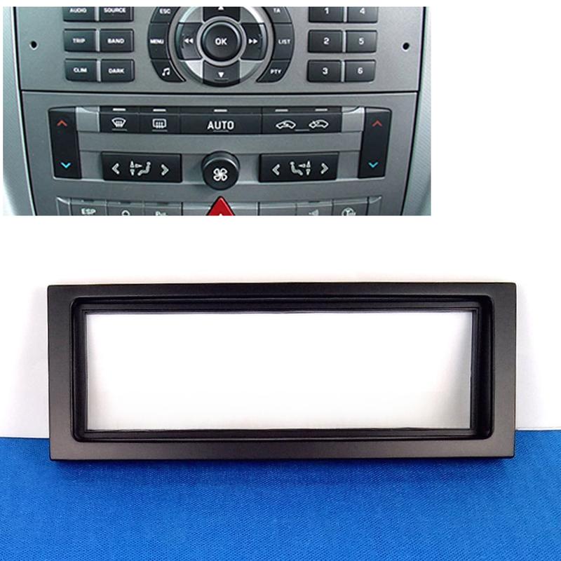 For C5 2004-2008 Car Stereo Fascia Dashboard Installation ABS Plastic Material Standard 1DIN Fit OEM Style Panel