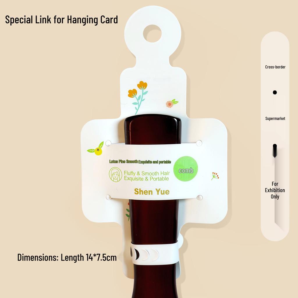 Professional Wooden Air Cushion Scalp Massage and Hairdressing Comb