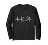 Scottish Terrier Heartbeat Miniature Schnauzer Long Sleeve T-Shirt