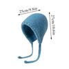 Windproof Knitted Woolen Hat Thickened Cover Head Cap Casual Beanie Cap  Winter