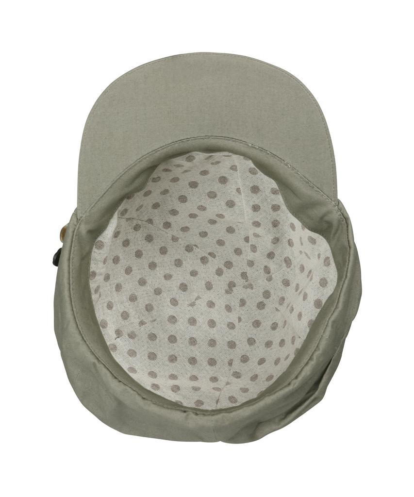 Ohesio Vintage Draped Cap, Khaki