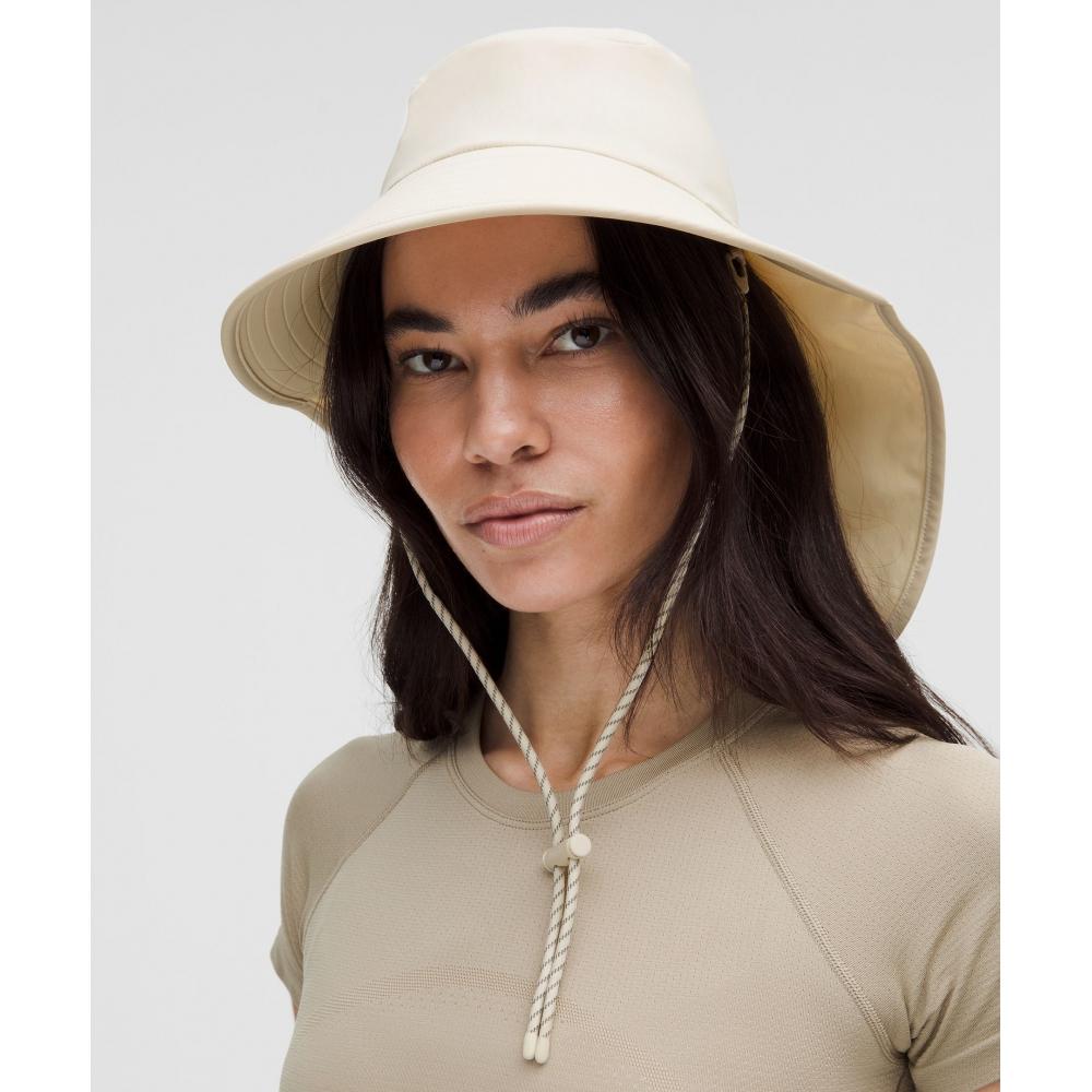 Lululemon All Sport Wide Brim Hat Light Ivory