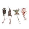 Ornement Terrifiant Forme d'Animal pour Halloween Décoration de Porte Extérieure Horreur Embellissement de Pelouse Jardin Vacances Sinistre