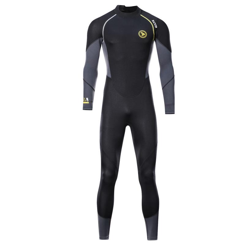 ZCCO Men's 1.5mm Wetsuit: Sun-Protection Surf & Snorkel Suit for Winter Warmth and Jellyfish Defense