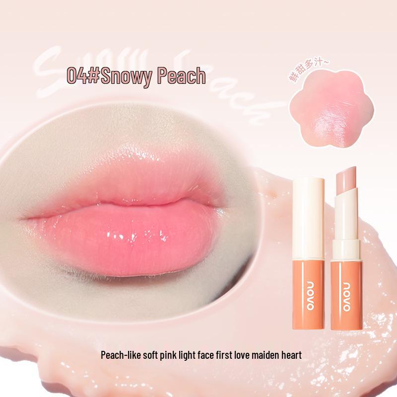 

Novo Lip Balm: Hydrating, Nourishing, Anti-Cracking, Lightens Lip Lines, Non-Greasy Lip Oil for Autumn/Winter Students.