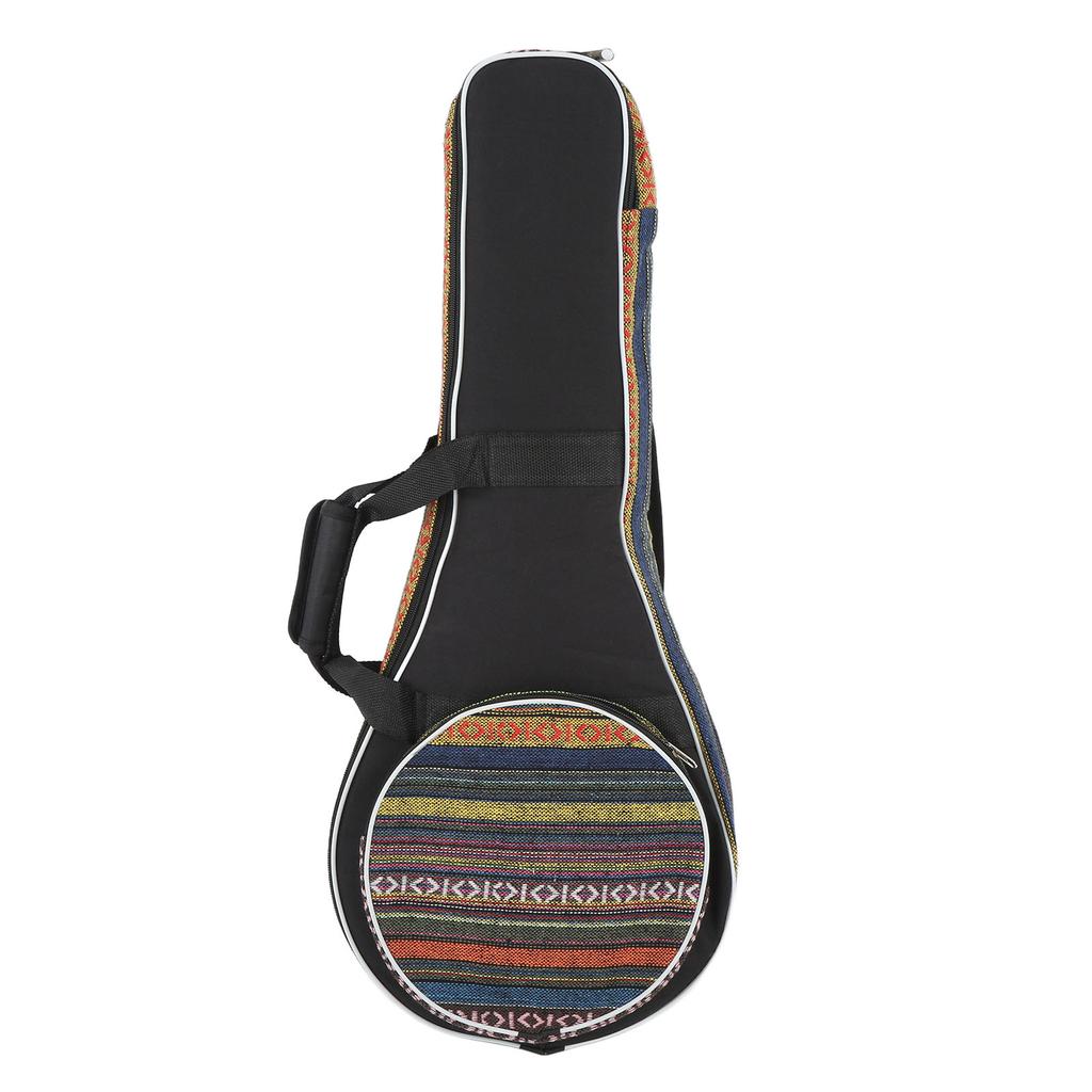 Mandolin Bag Easy Carry Portable Ethnic Style Adjustable Shoulder Strap Musical Instrument Bag