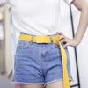 Wide Side Man's Waist Belt Canvas Jeans Decoration Elegant Women Nylon Belt  Party