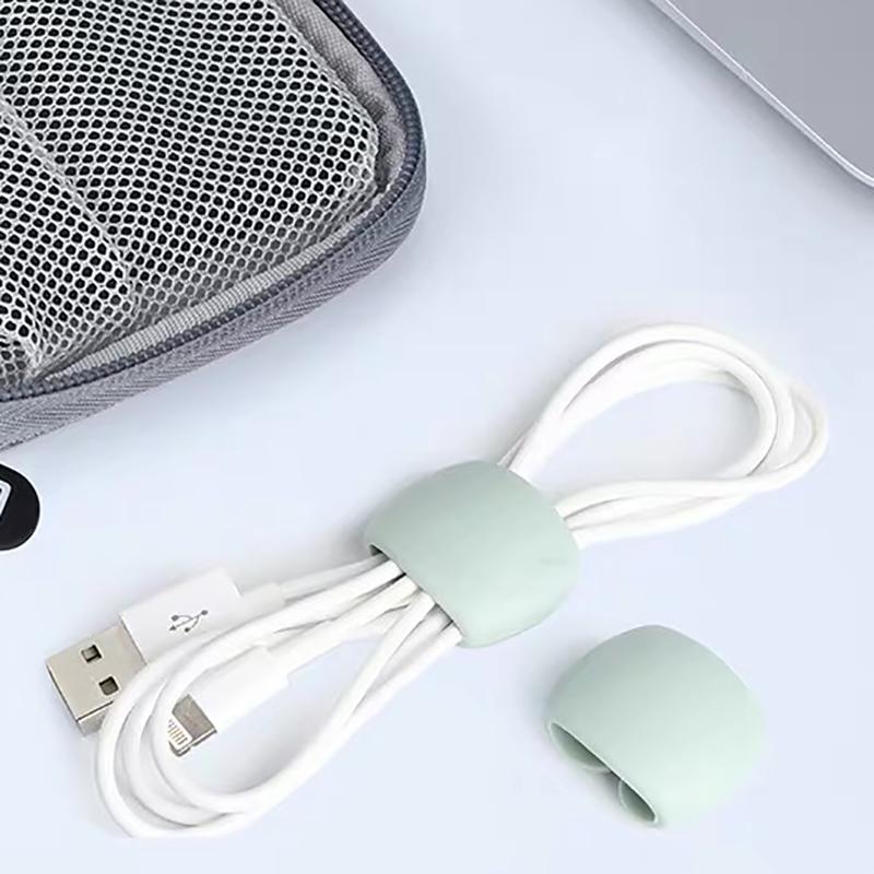5 Stücke Ladekabel Protektoren Reise Datenkabel Clip Dekoration Kopfhörer Ladekabel Lagerung Schnalle Kabel Organizer