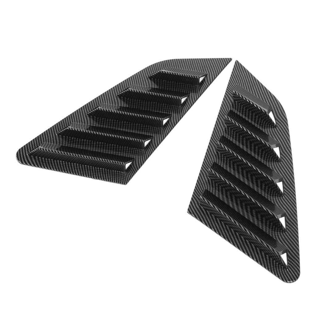 P  of Rear Window Louver Cover Sturdy ABS Left Right Side Window Shutter Cover Trim for     8Y Hatchback