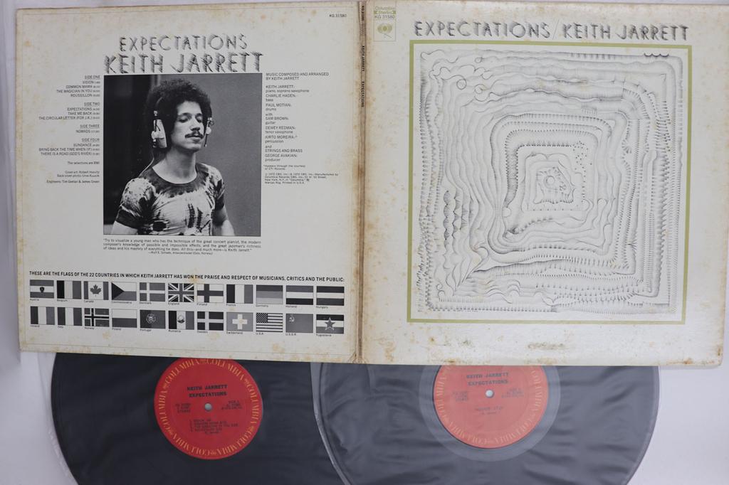 LP Record KEITH JARRETT Expectations KG31580 COLUMBIA 1972 US Jazz Used