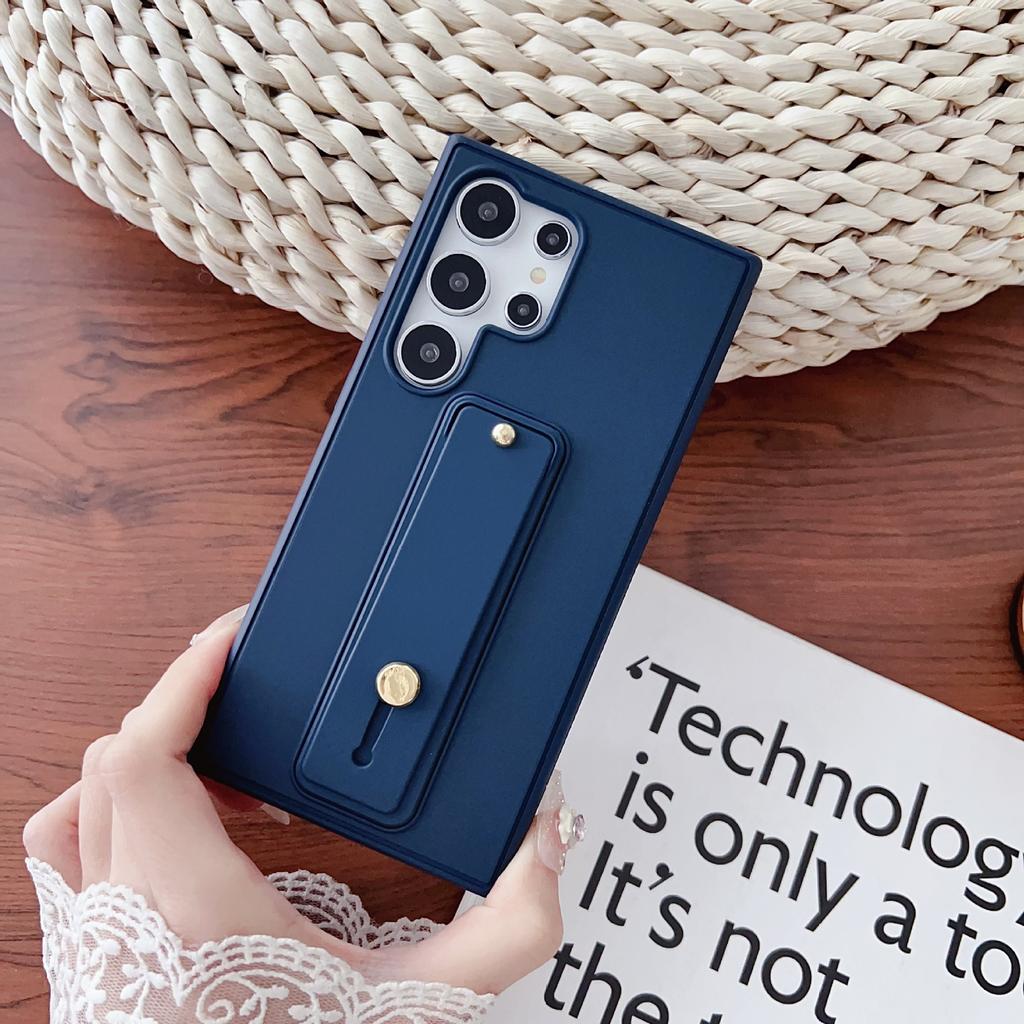 Applicable To Samsung S26Ultra Creative Wristband Mobile Phone Case S25Ultra Matte S24Ultra Anti-drop Protective Case