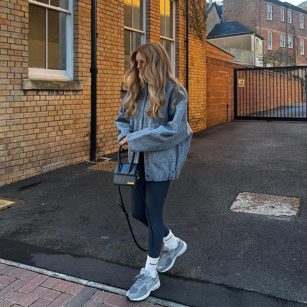 2025 Women's Casual Solid Stand Collar Long Sleeve Coat with Large Pockets