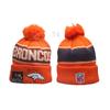 New Rugby Team Hat Autumn And Winter Men'S And Women'S Warm Wool Hat Knitted Embroidery Hat With Ball Knitted Alphabet Hat