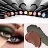 12 Colori Matita Stick Ombretto Shimmer e Opaco Impermeabile Metallico Glitterato Ombretto Matita Illuminante Cosmetici Ombretto