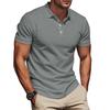 T-shirt estiva casual da uomo, polo slim da gentiluomo a maniche corte