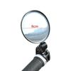 Bike Mirror 360 Degree Adjustable Safe Rotatable Handlebar Mirror Bicycle Mirror Cycling Angle Convex Safety Mirror