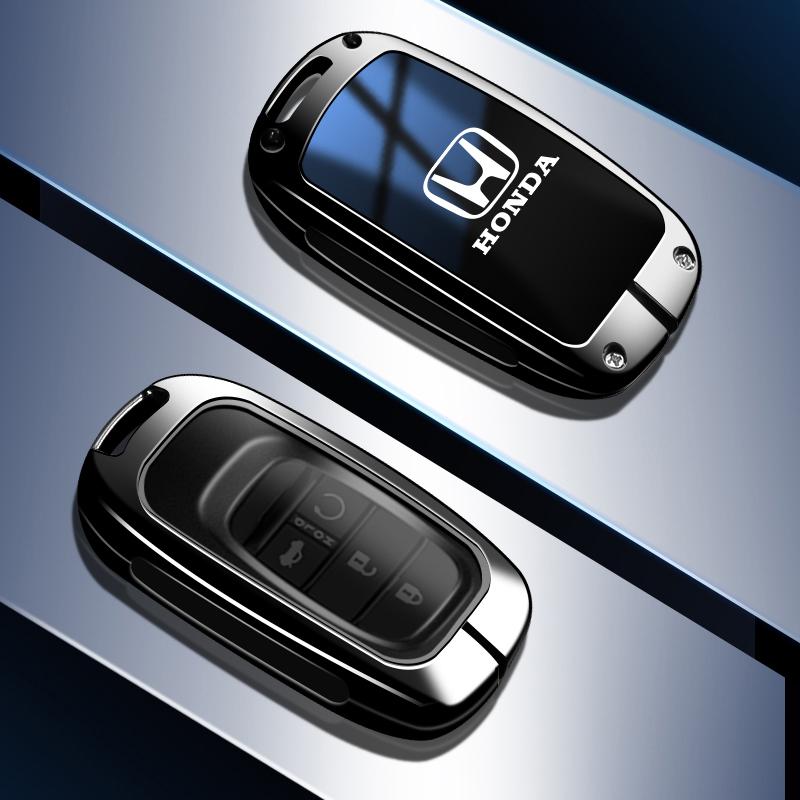Zinc Alloy Car Smart Remote Key Case Cover Protection Shell For Honda Civic 11th 2022 Accord HR-V CR-V CRV 2023 Accessories