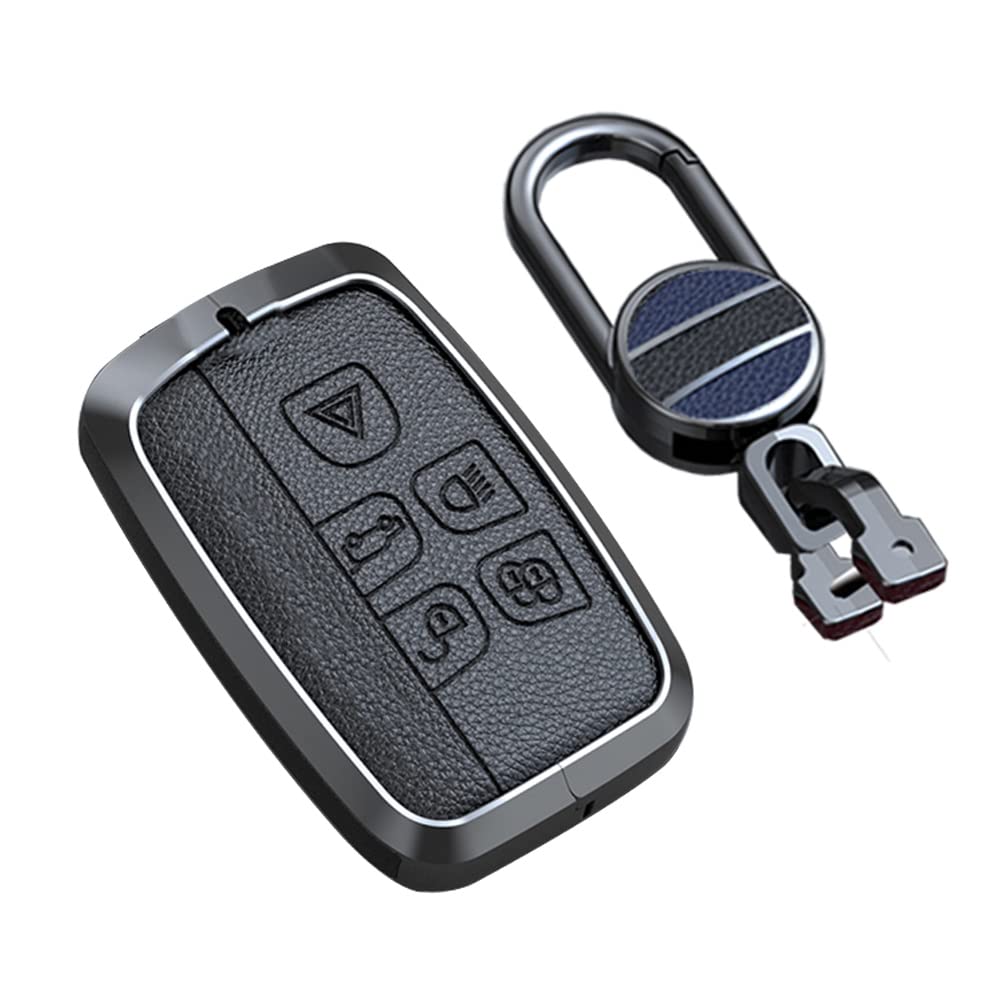 

SANRILY Чехол для ключа Land Rover, Держатель для ключей, Крышка для ключа, Защита ключа, Range Rover Evoque, Compatible with car genuine чёрный