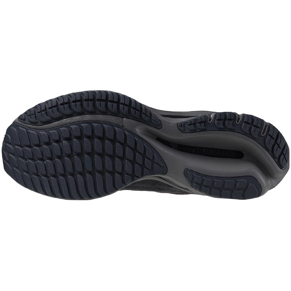 Mizuno Wave Rider B GTX Dark Gray X Dark 2E Sneakers, Gore-Tex, Waterproof, Commuting, School, Lifestyle, Stylish, Navy, 27.0 Cm,